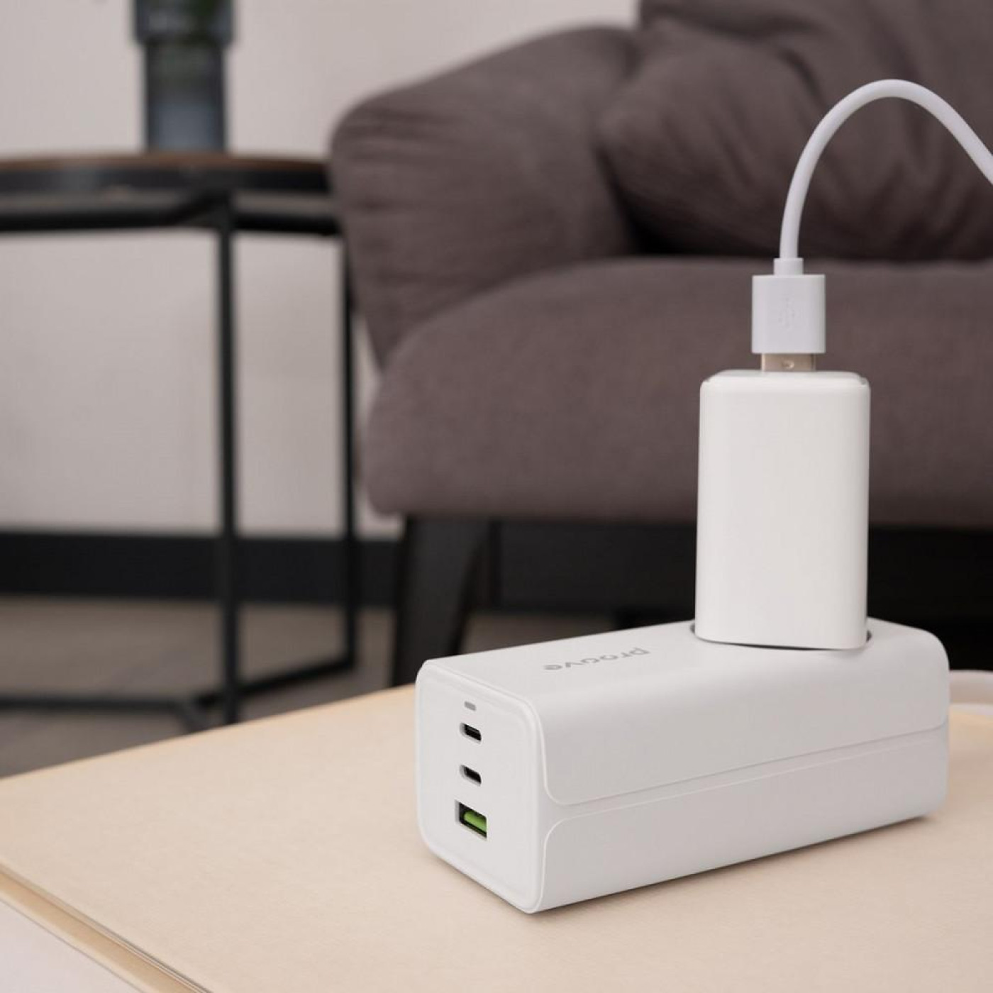 Сетевой фильтр Proove Power Strip PD-02 65W (2 Type-C + 1USB) white (PSP165210001)