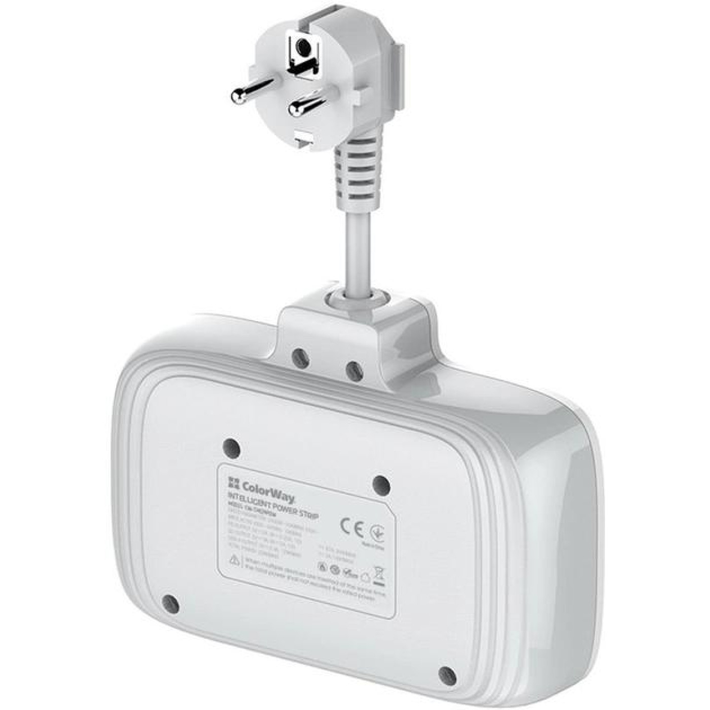 Сетевой фильтр olorWay 2x220V/3xUSB-A/1xUSB-C (CW-CHE24PDW)