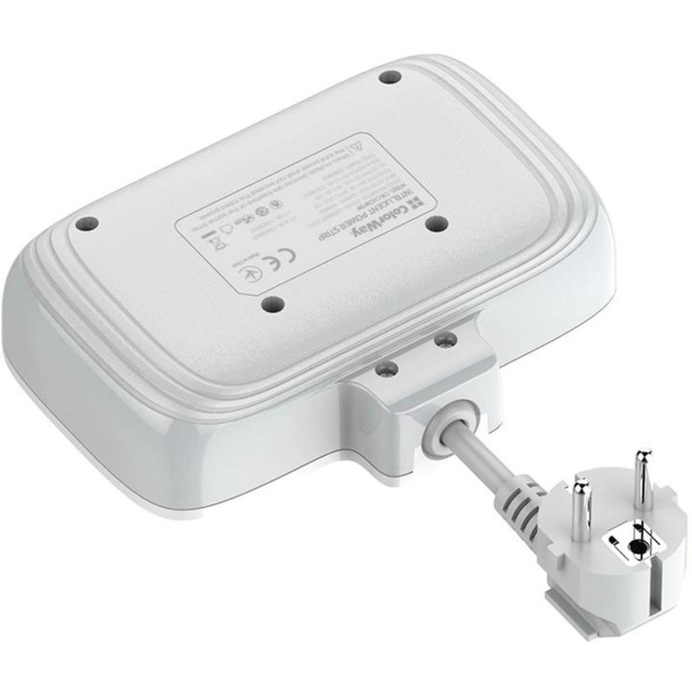 Сетевой фильтр olorWay 2x220V/3xUSB-A/1xUSB-C (CW-CHE24PDW)