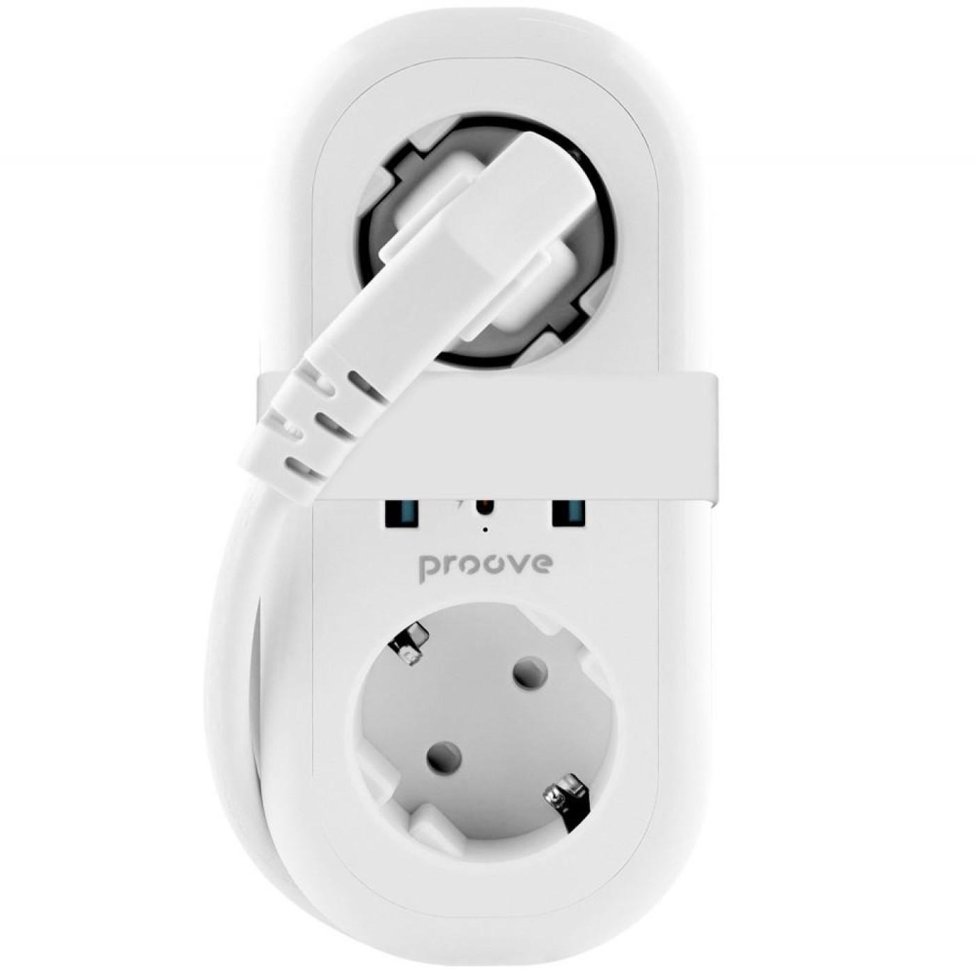 Сетевой фильтр Proove Supercoil 20W (2xAC + Type-C + 2xSB) 1.5m white (PSPS25002102)