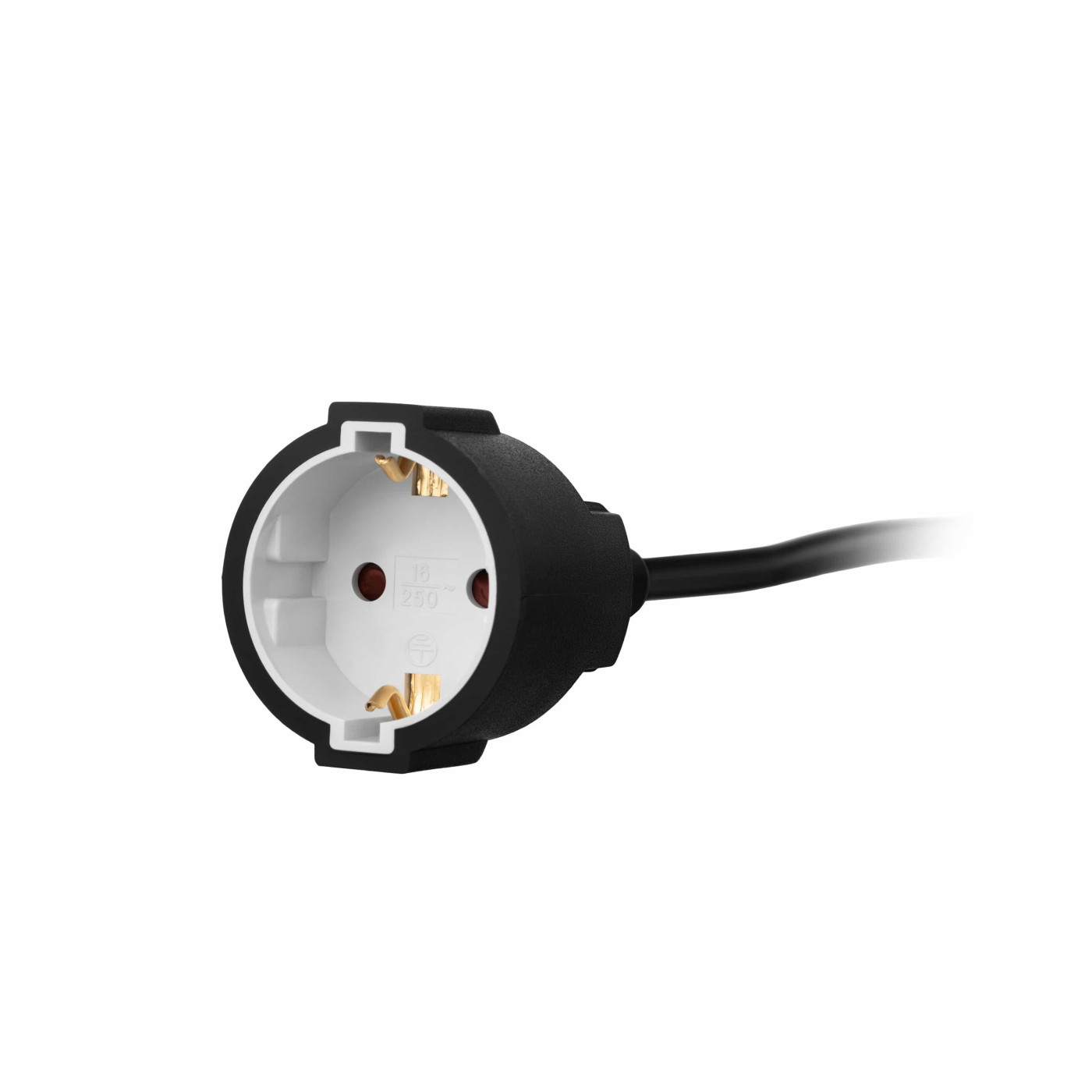 Мережевий фільтр 1XSchuko, 3G*1.5мм, 20м, black (2E-PC315M20)