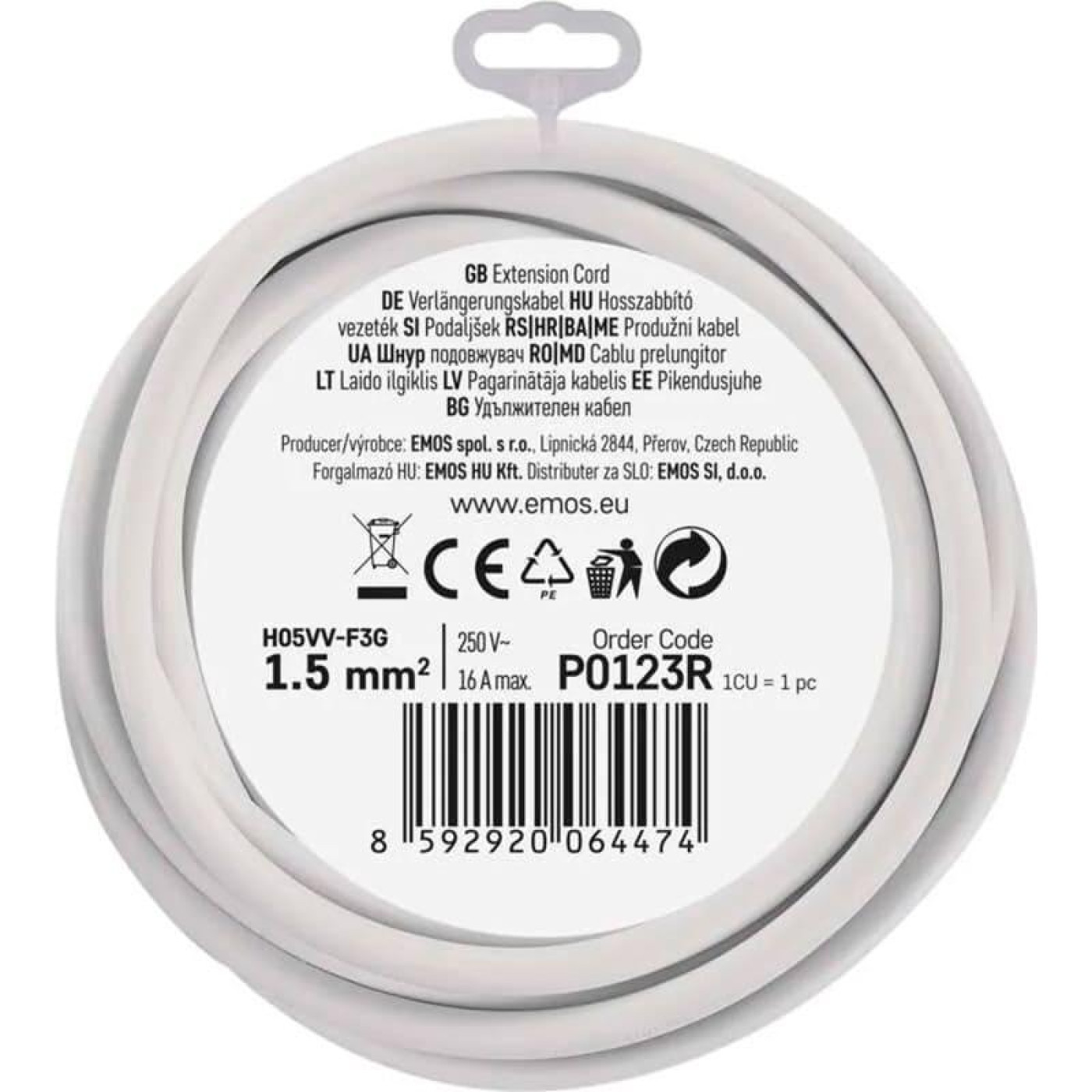 Сетевой фильтр P0123R (P0123R)