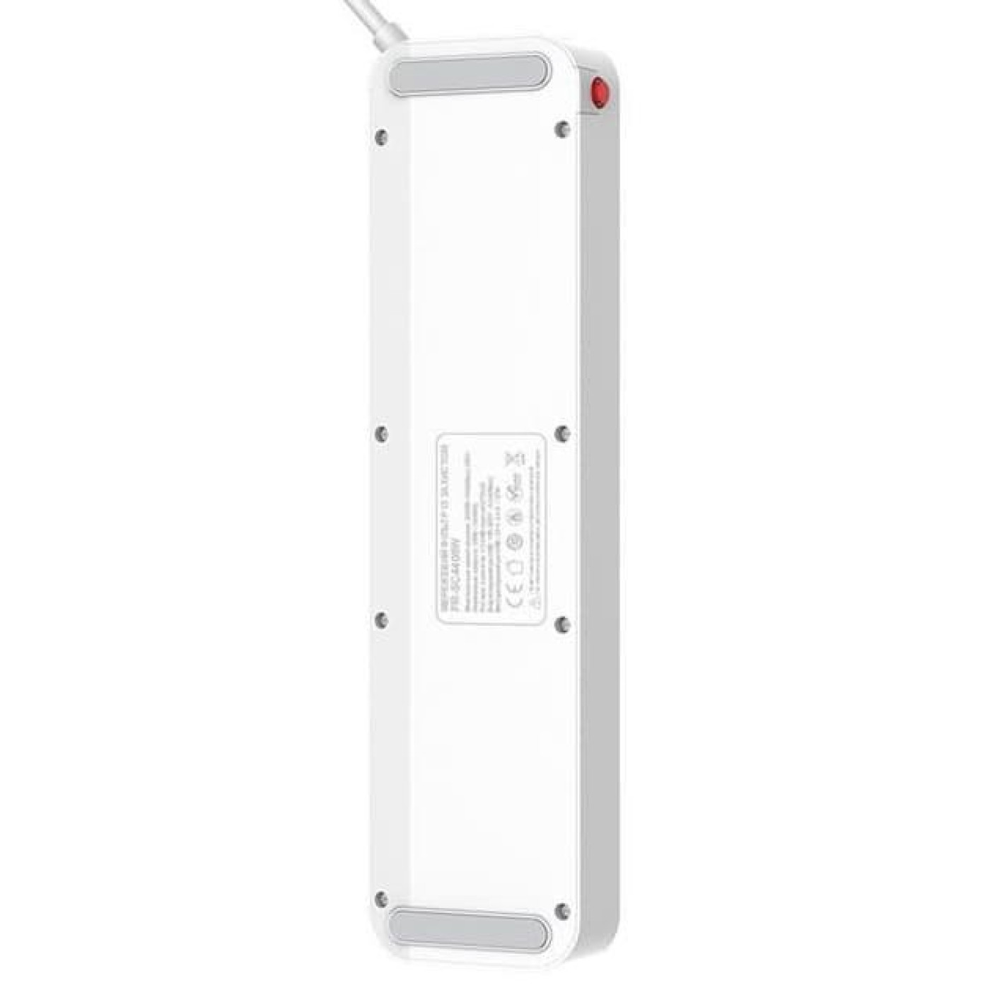 Мережевий фільтр Premium 4 розетки, 4 USB, 2 м, белий (PR-SC4408W)