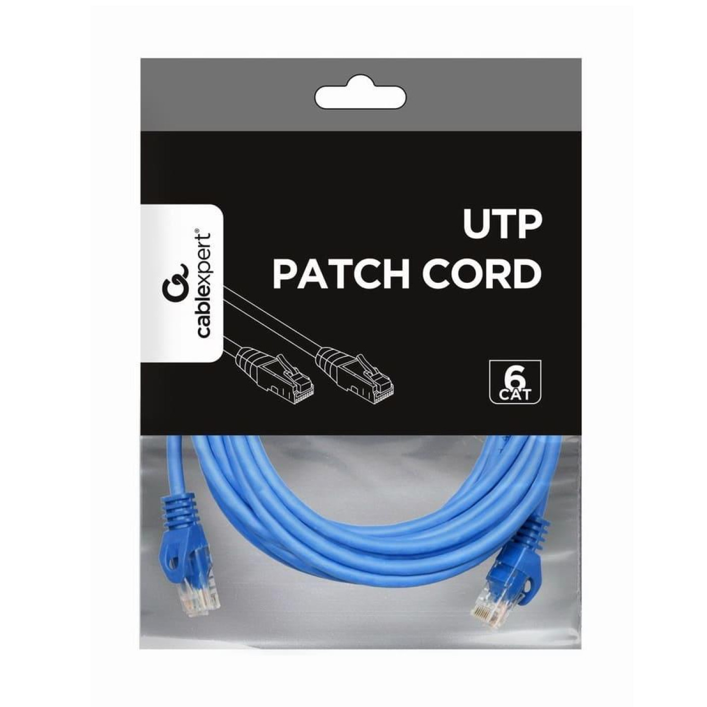 Патч-корд Cablexpert UTP 5Е Blue 10 м (PP6U-10M)