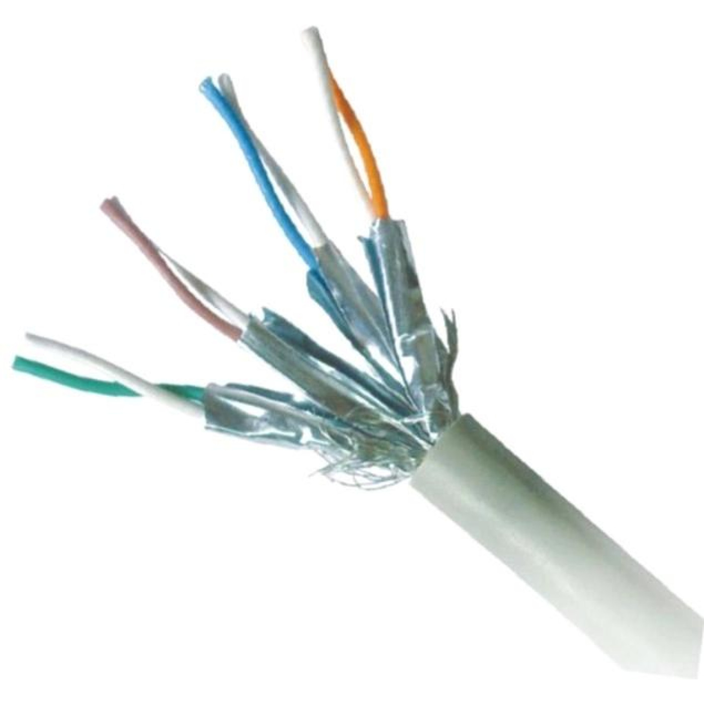 Патч-корд Cablexpert UTP 5Е White 10 м (PP6A-LSZHCU-W-10M)