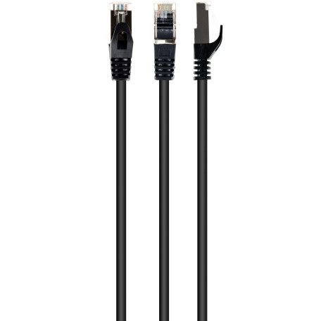 Патч-корд Cablexpert UTP 5Е Black 5 м (PP6A-LSZHCU-BK-5M)