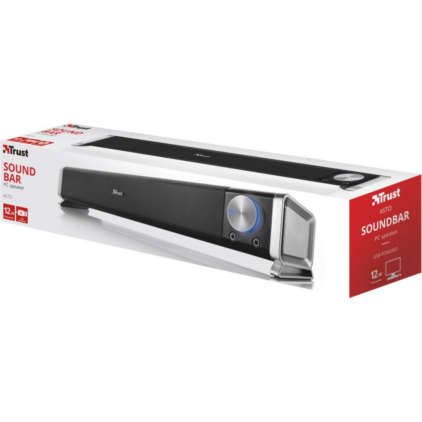 Саундбар Trust Asto Sounds Bar PC Speaker (21046)