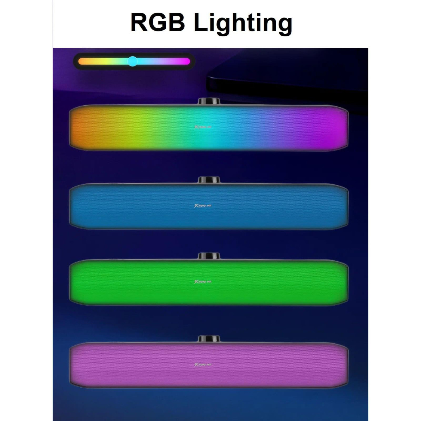 Саундбар Xtrike Me SK-605 USB+3.5мм 3Вт LED RGB (SK-605)
