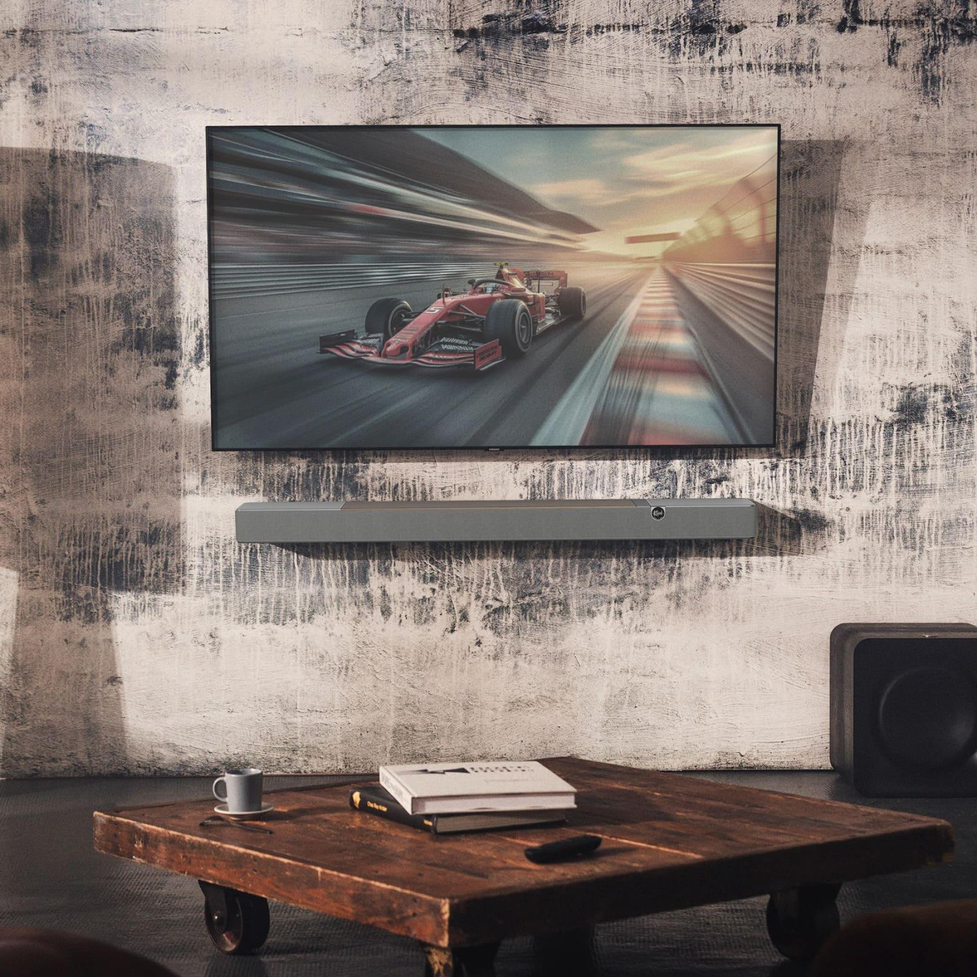 Саундбар Klipsch Flexus Soundbar Core 200 3.1.2 Dolby Atmos Walnut (1073541)