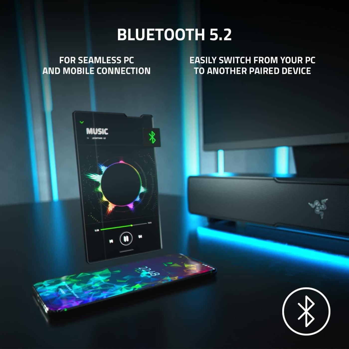 Саундбар Razer Leviathan V2 (RZ05-03920100-R3G1)