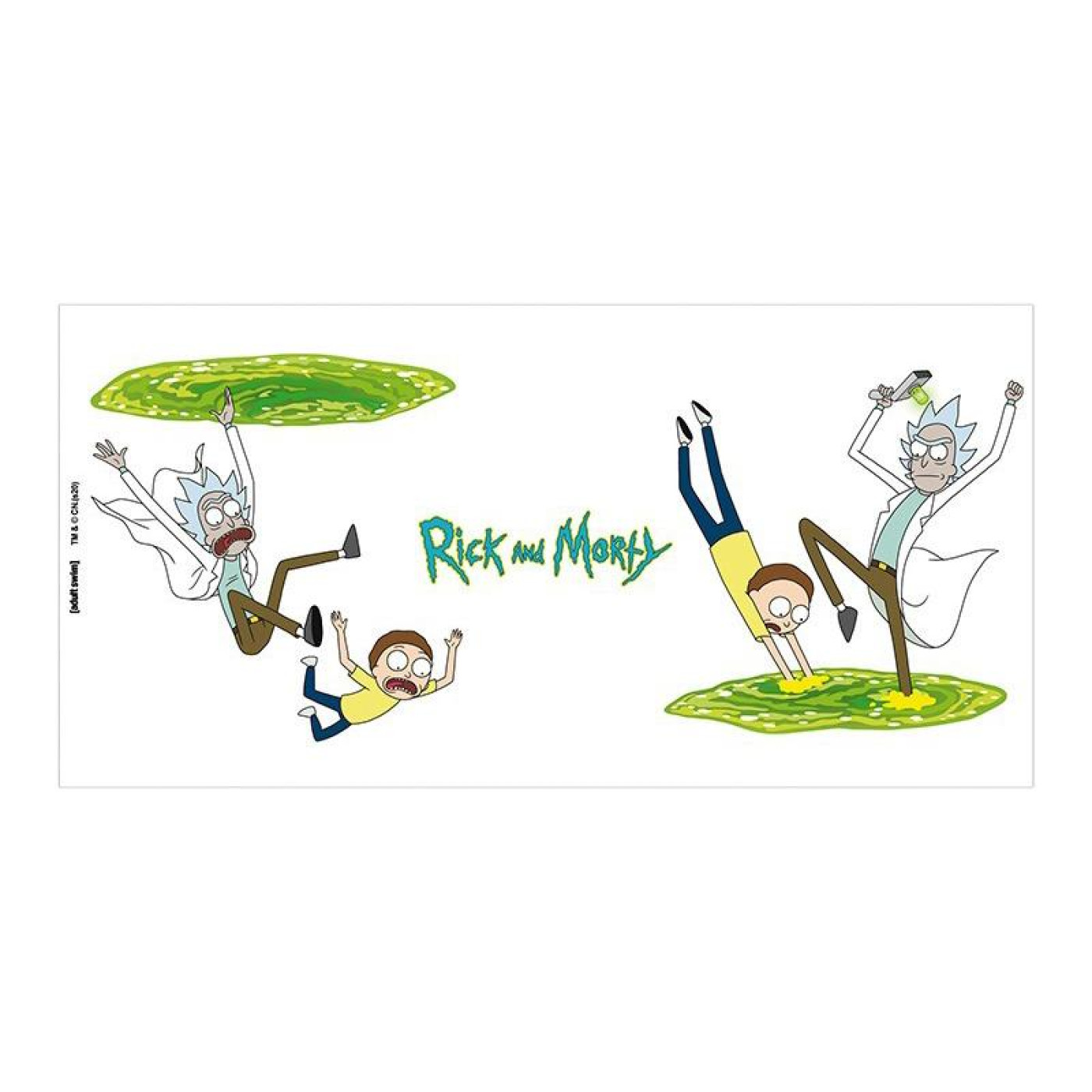 Чашка RICK AND MORTY Portal 2 (Рик и Морти)