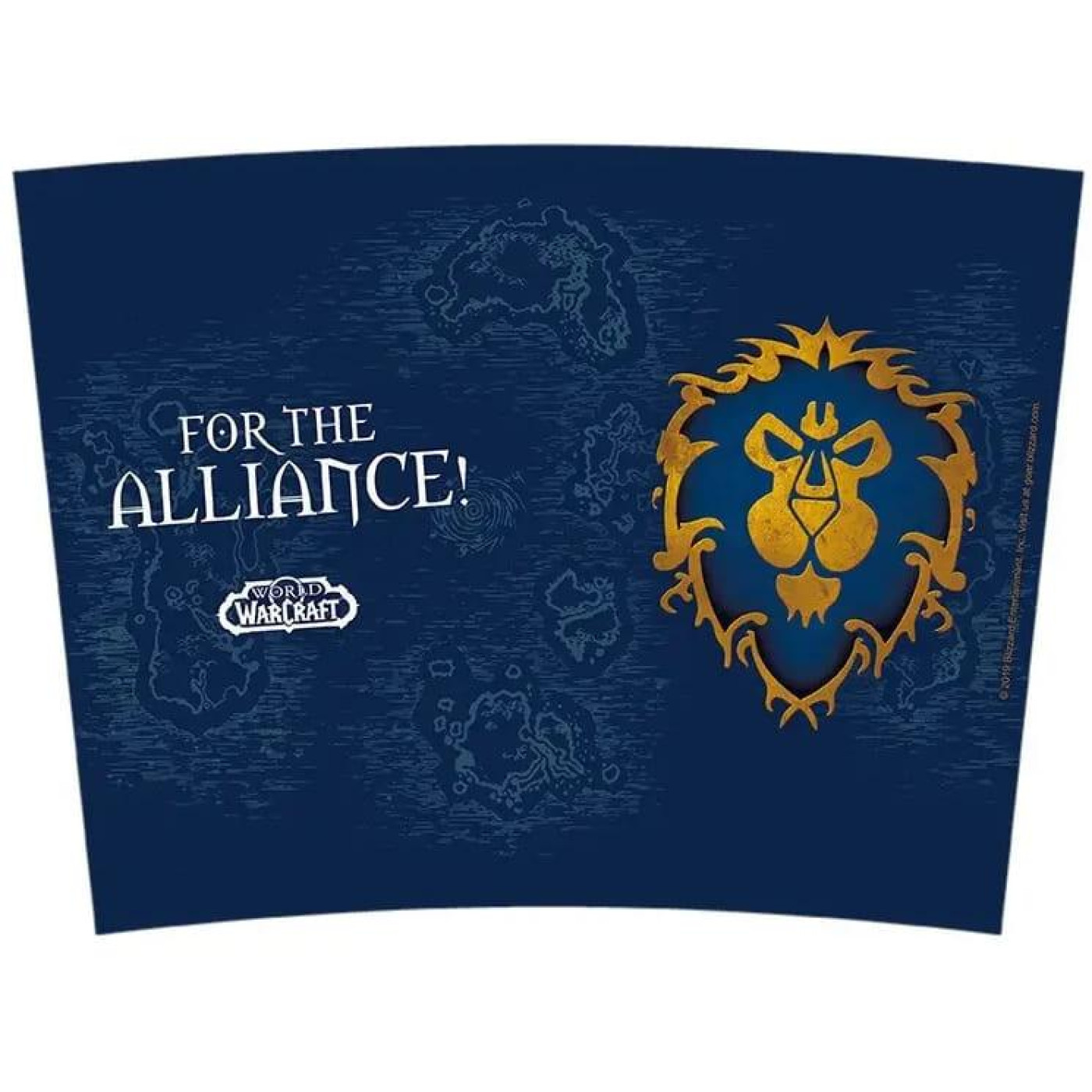 Термокружка WORLD OF WARCRAFT For the Alliance (Варкрафт За Альянс) 355 мл