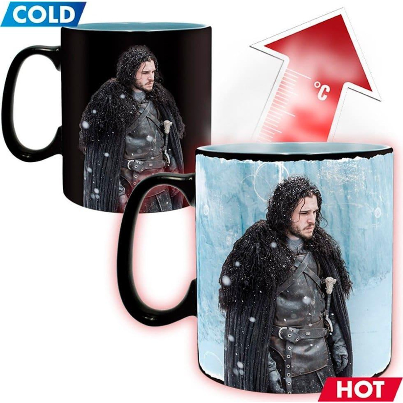 Чашка хамелеон GAME OF THRONES Winter Is Here (Гра Престолив) 460 мл