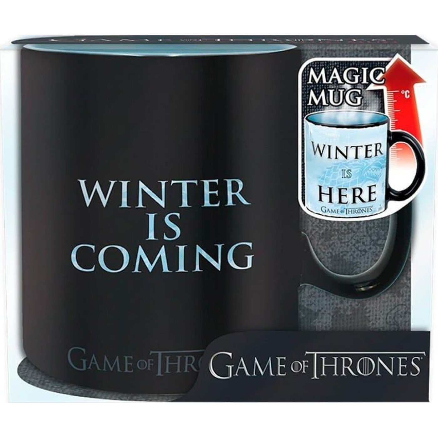 Чашка хамелеон GAME OF THRONES Winter Is Here (Гра Престолив) 460 мл