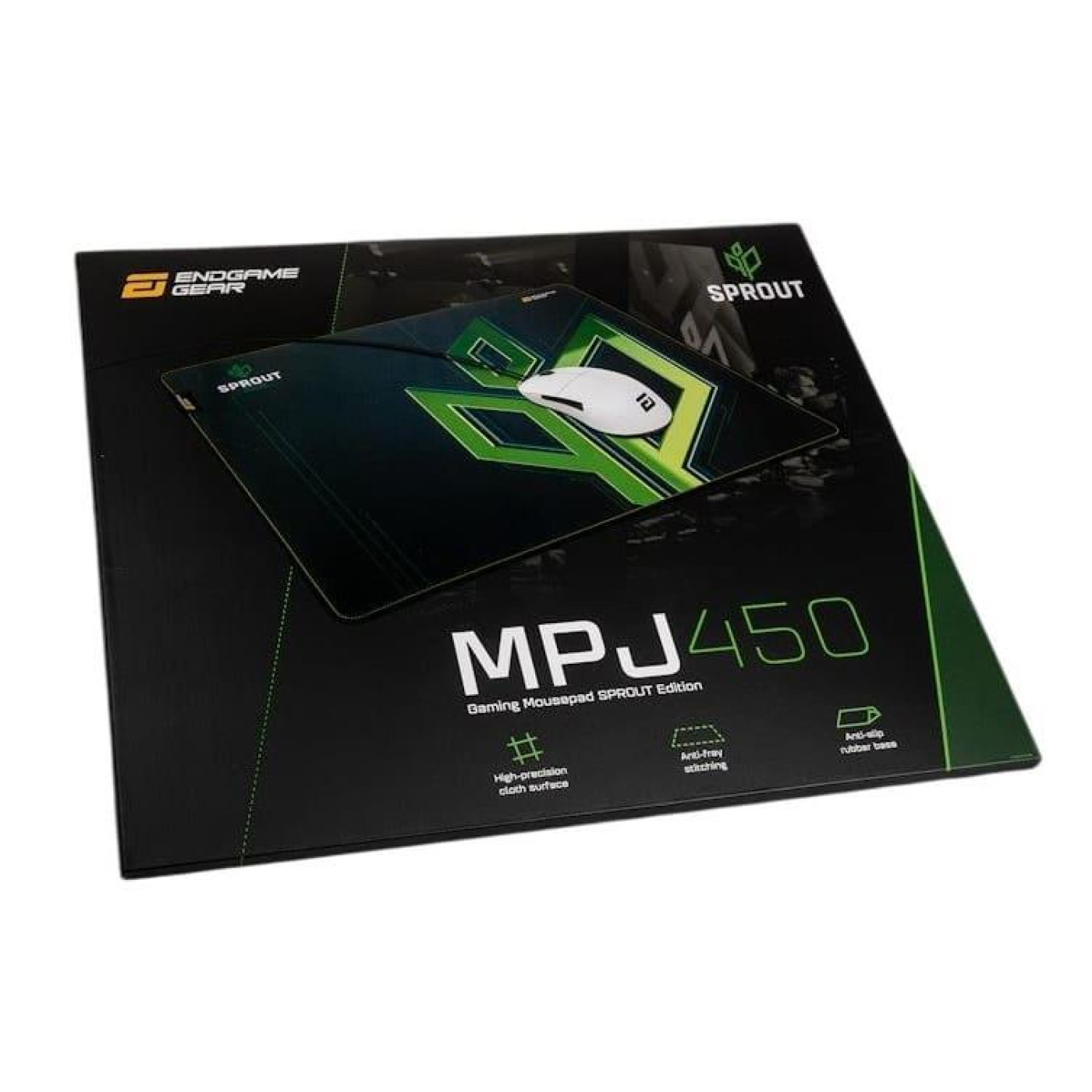 Игровая поверхность ENDGAME GEAR MPJ-450 Sprout Edition 450х400мм Green (PGWEGMUP009)