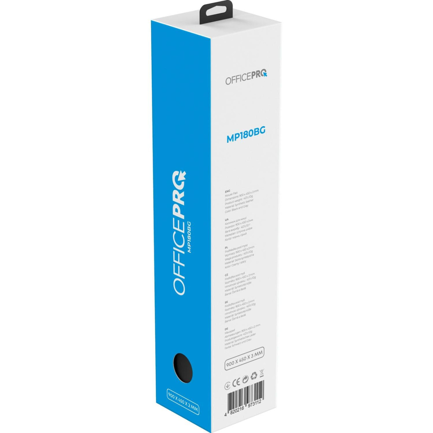 Игровая поверхность OfficePro MP180BG (Black gray) (MP180BG)