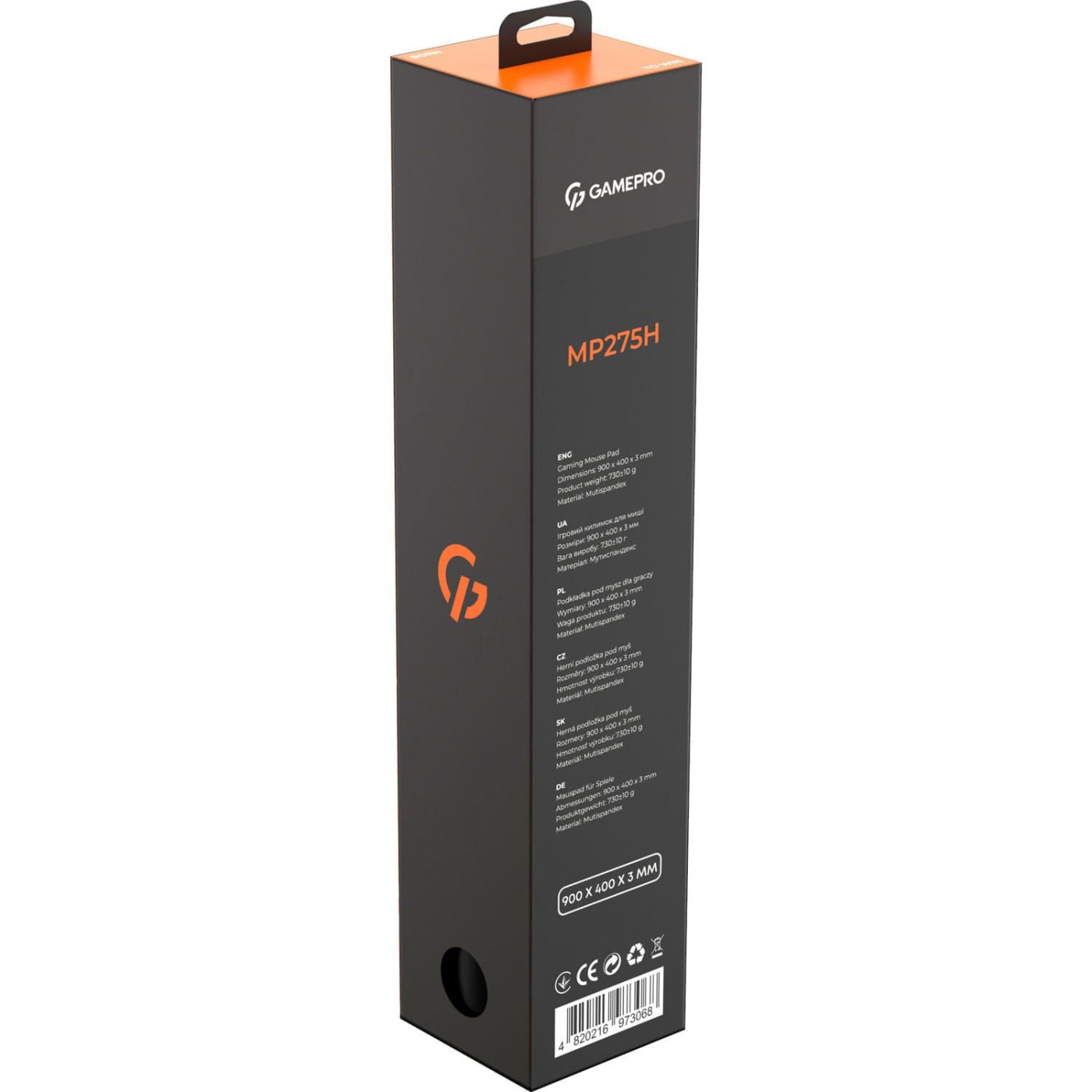 Ігрова поверхня GamePro MP275H Speed/Control Black (MP275H)