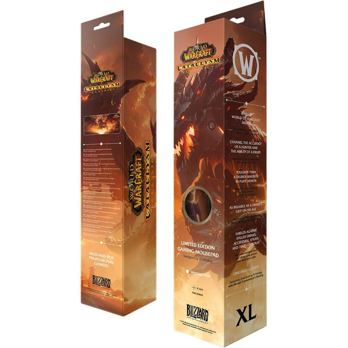 Игровая поверхность Blizzard World of WarCraft Classic Cataclysm Deathwing XL (FBLMPWOWCATDW25XL)