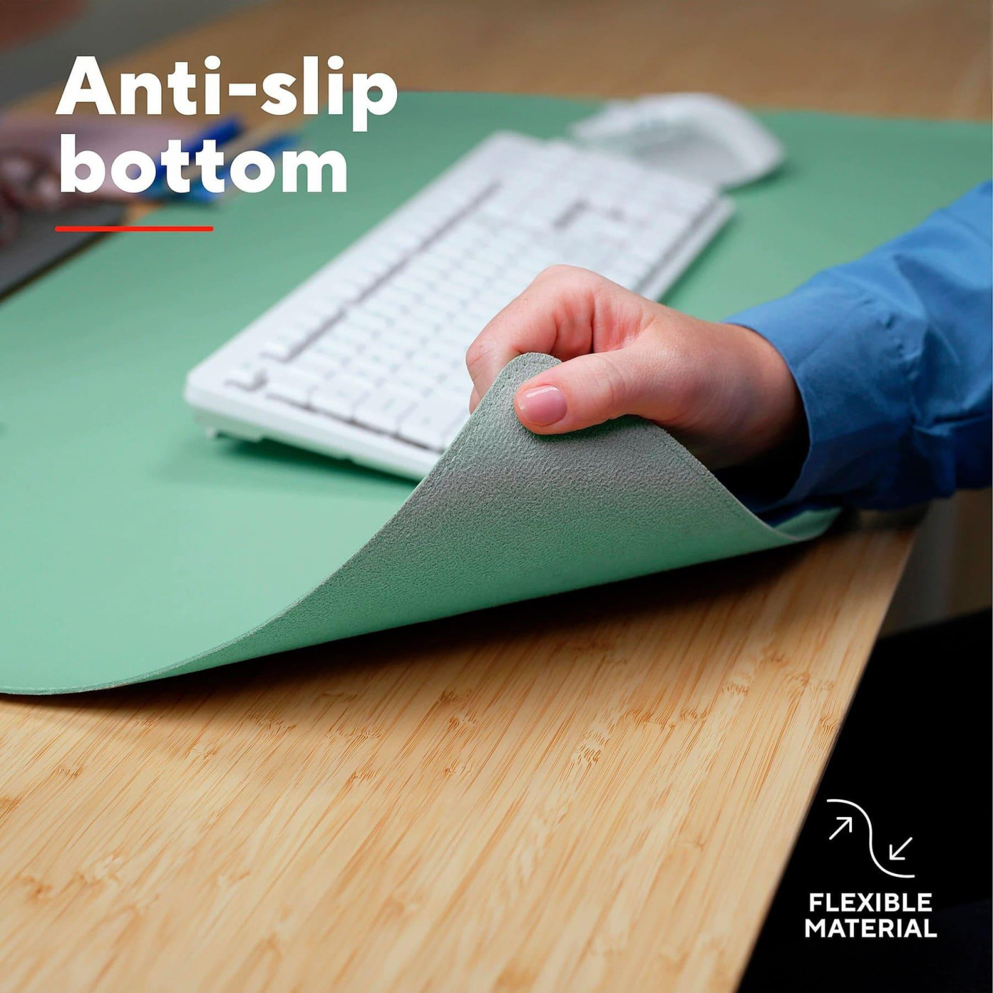 Ігрова поверхня Trust Benya XXL Desk Pad Green (25481)