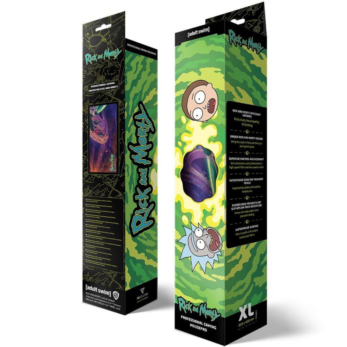 Ігрова поверхня Rick and Morty Outer Space (Рік і Морті) XL (FWBMPRIMOR24005XL)