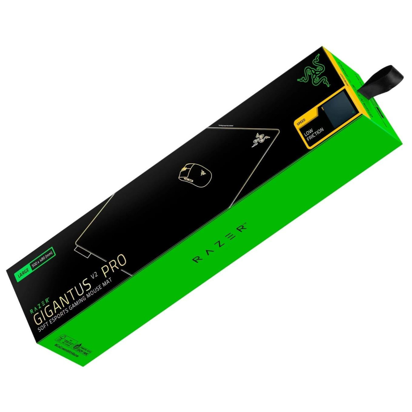 Ігрова поверхня Razer Gigantus V2 Pro L Speed (500x480x4мм) Black (RZ02-05490900-R3M1)