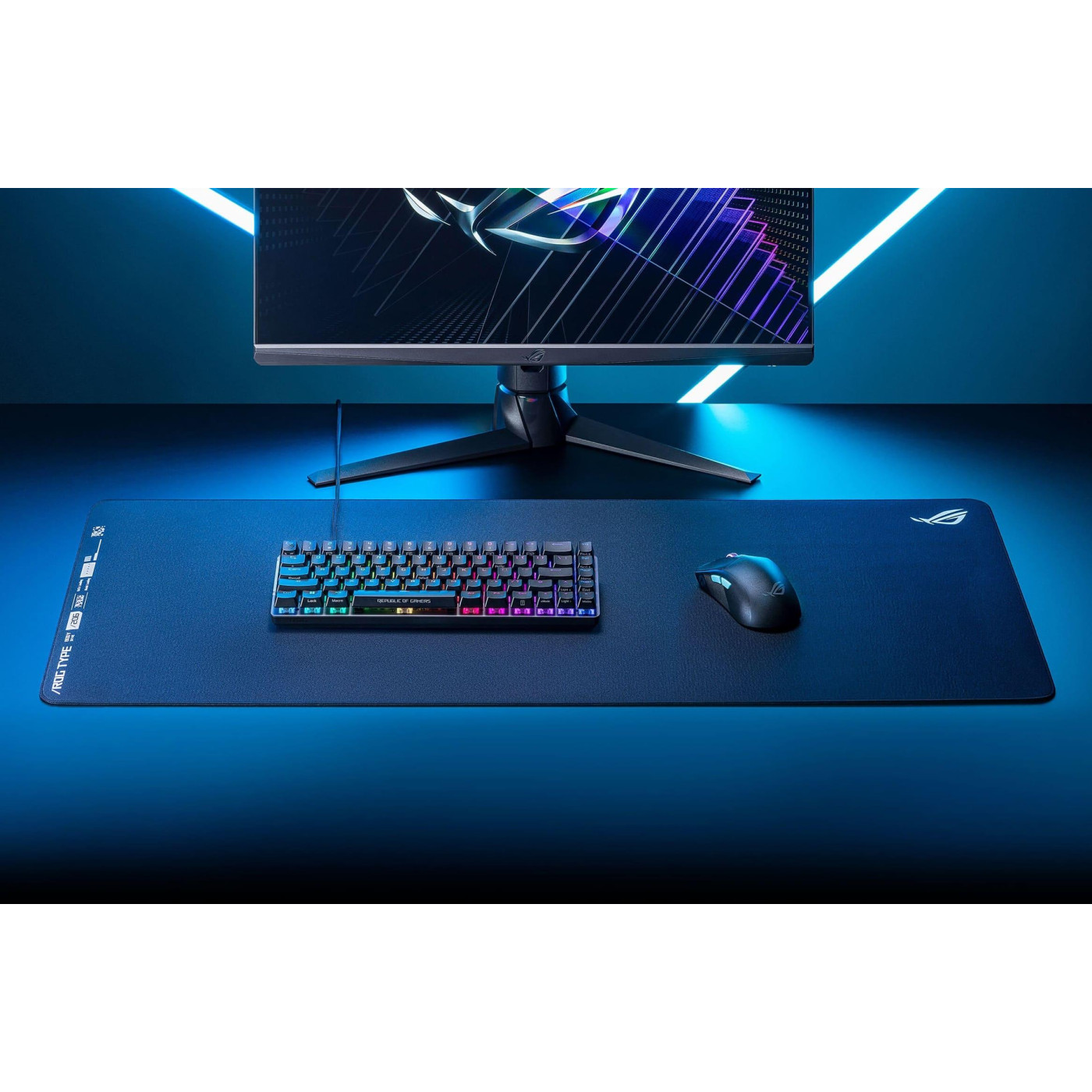 Ігрова поверхня ASUS ROG Hone Ace XXL Aim Lab Edition Black (90MP03G0-BPUA00)