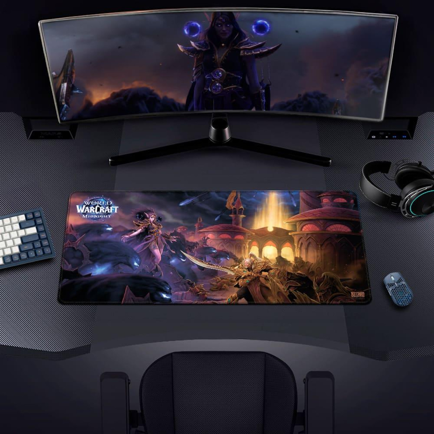 Игровая поверхность World Of Warcraft Midnight Xalatath Key Art (Варкрафт) XL (FBLMPWOWMNXKA25XL)