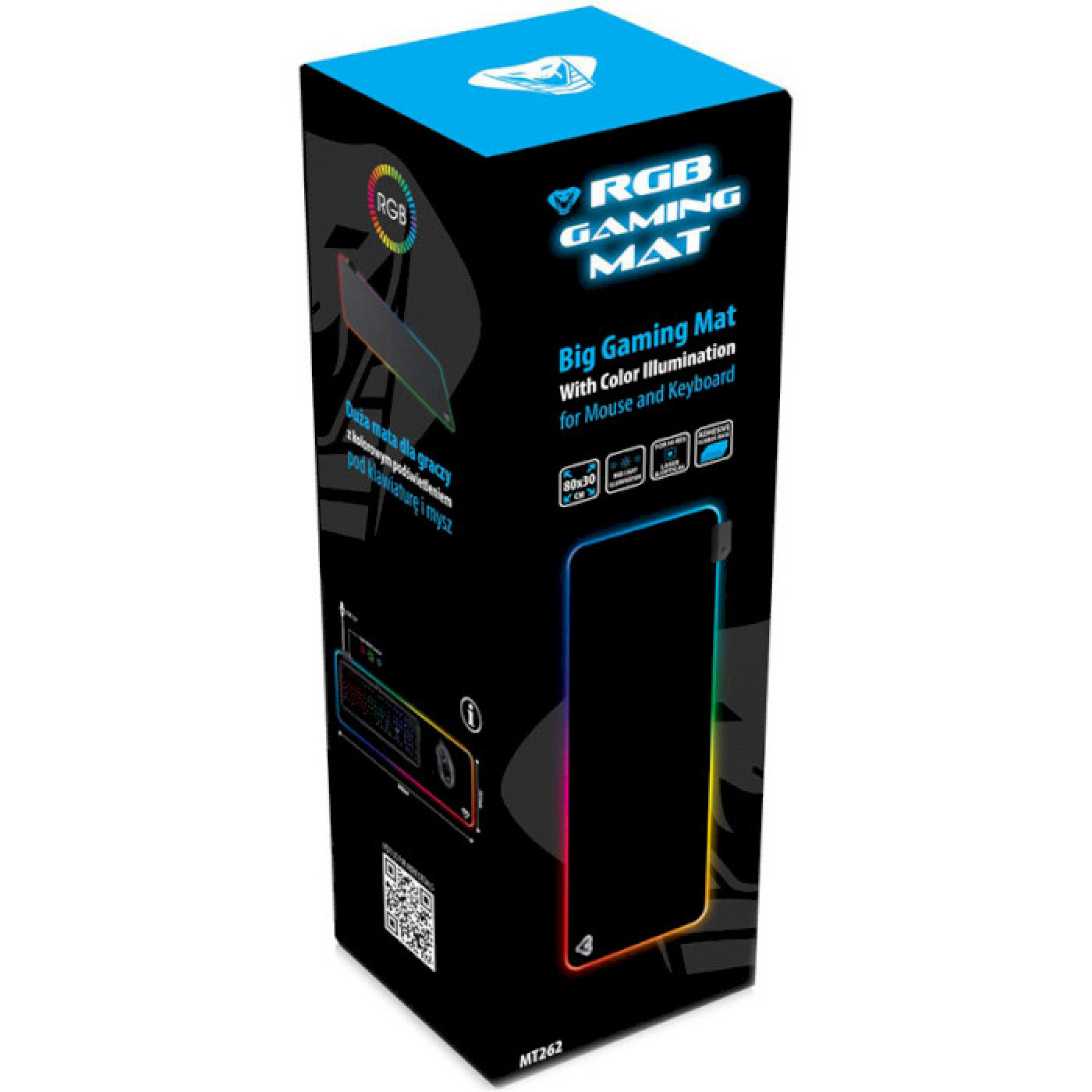 Ігрова поверхня Media-Tech RGB 800x305x3mm (MT262)