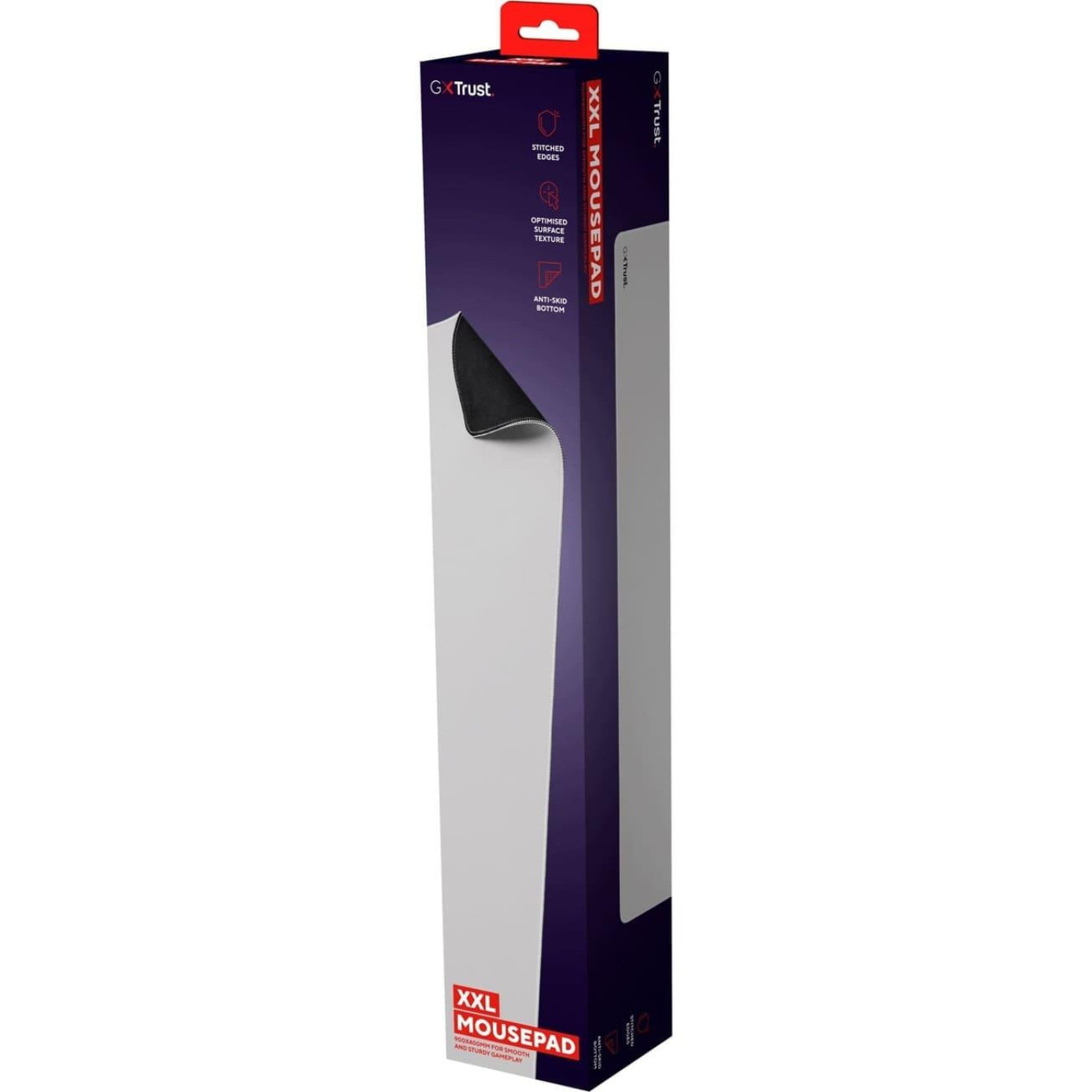 Игровая поверхность Trust GXT 759 XXL (900x400x3мм) White (25613_TRUST)