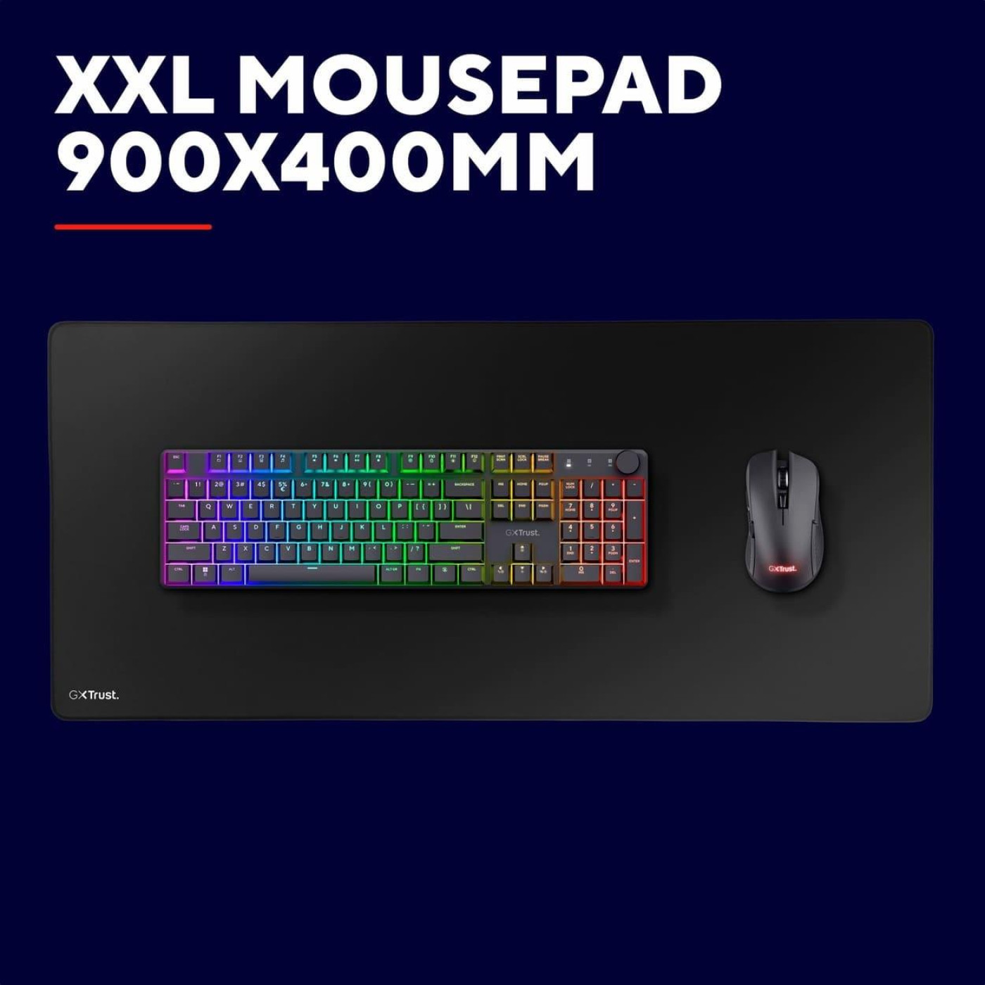 Ігрова поверхня Trust GXT 759 XXL (900x400x3мм) Black (25595_TRUST)