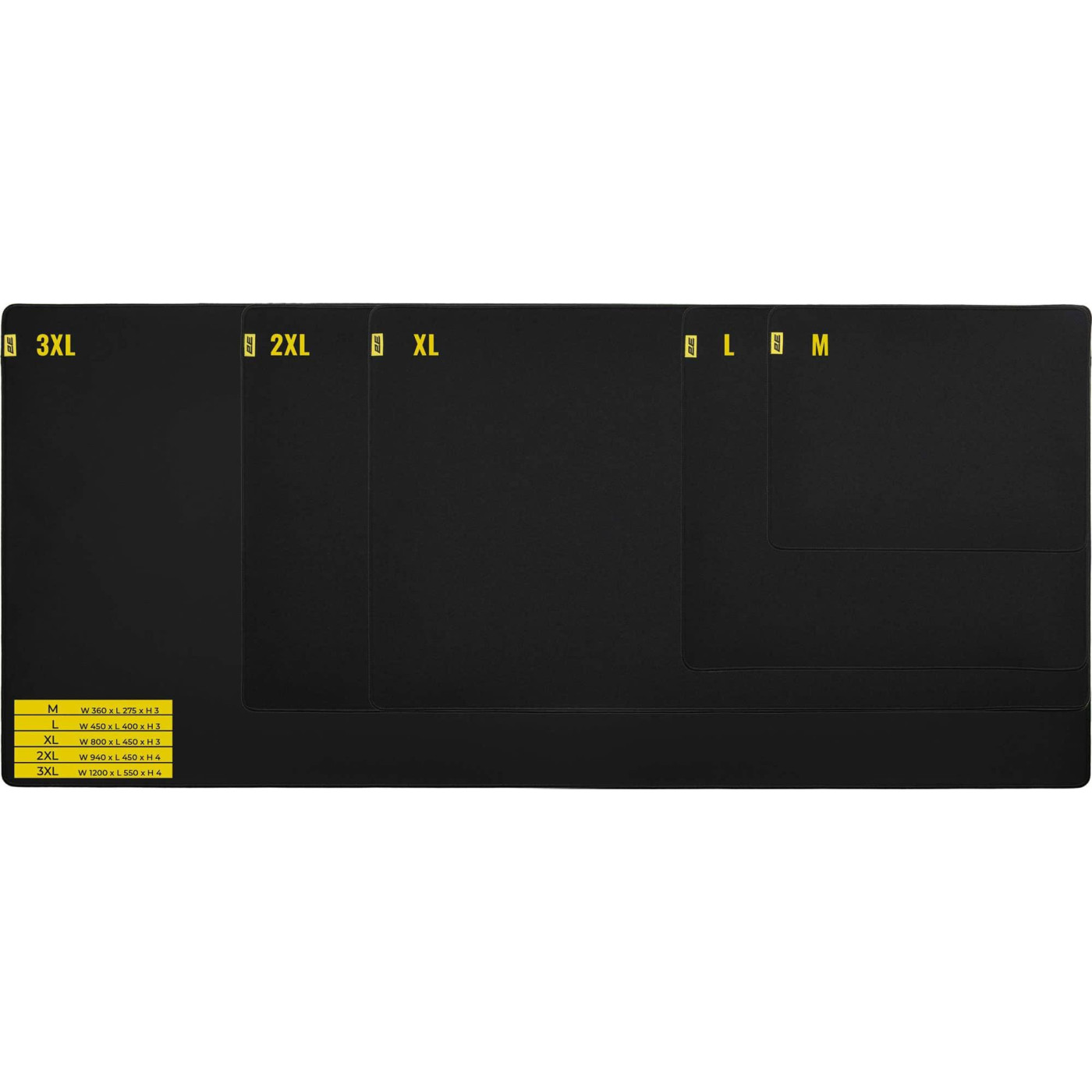Ігрова поверхня 2E Gaming PRO Control XL Black (2E-CONTROL-XL-BK-PRO)