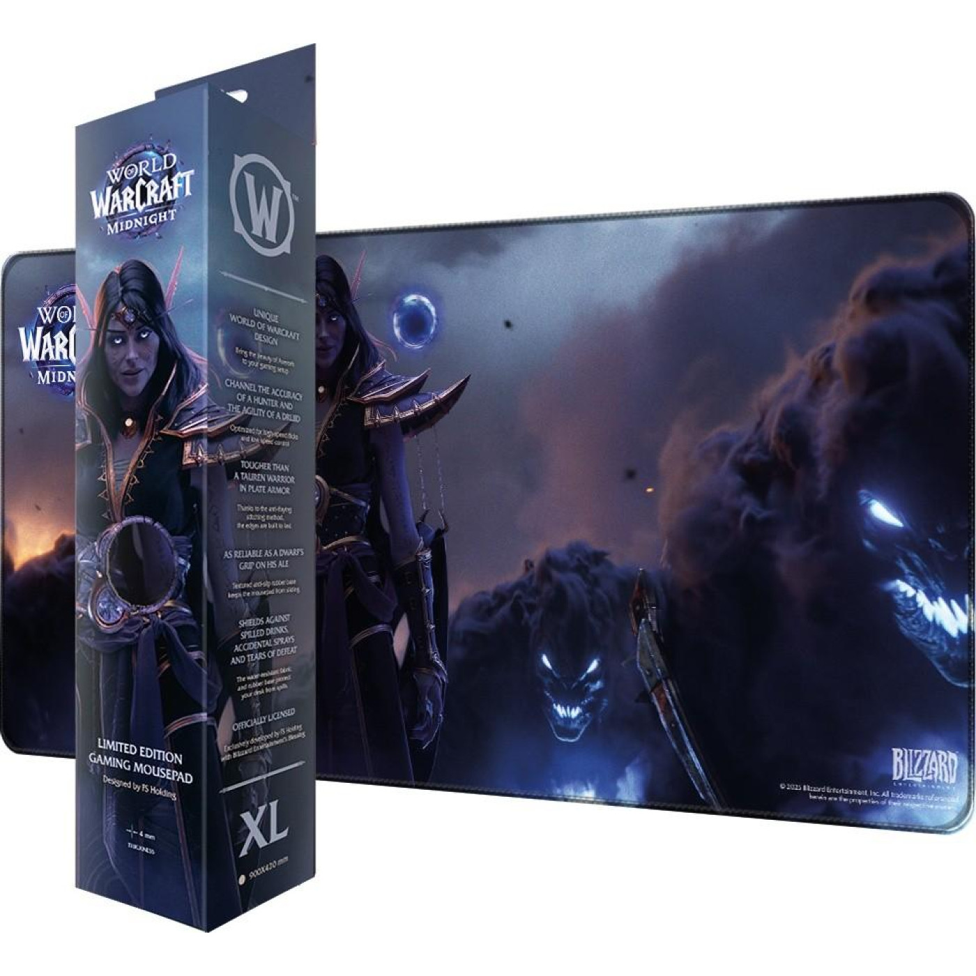 Игровая поверхность World Of Warcraft Midnight Xalatath (Варкрафт) XL (FBLMPWOWMNXTH25XL)