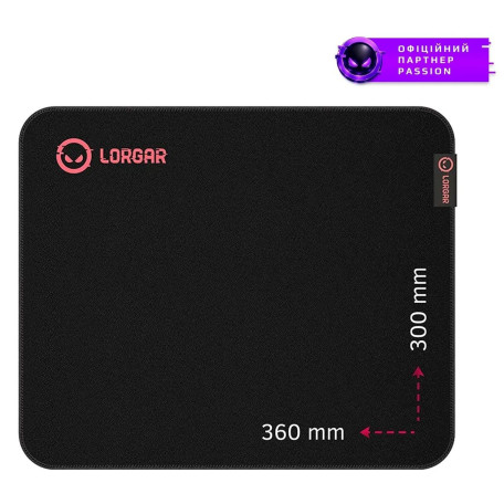 Ігрова поверхня Lorgar Main 323 Black-Red (LRG-GMP323)