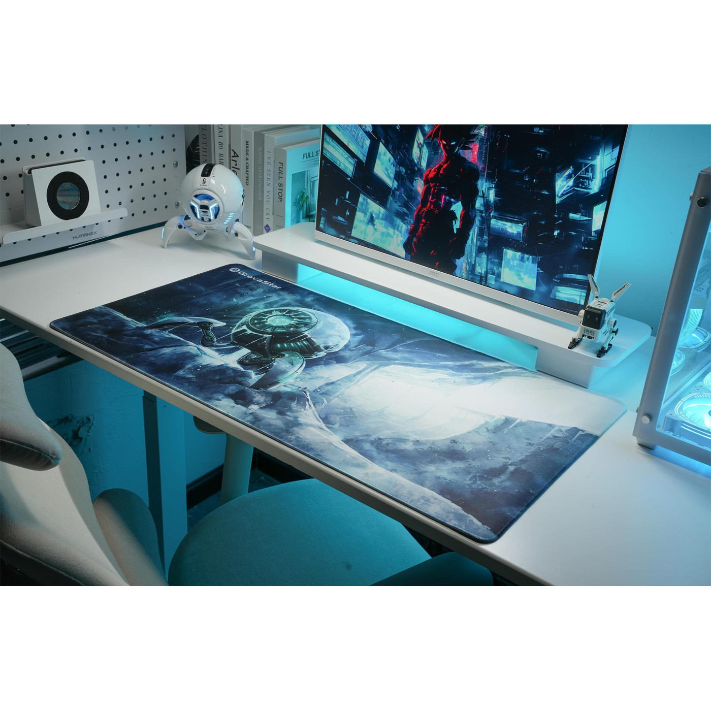 Игровая поверхность GravaStar WINTER XL (900х450х3мм) White (GSA8_MPD_WINTER)