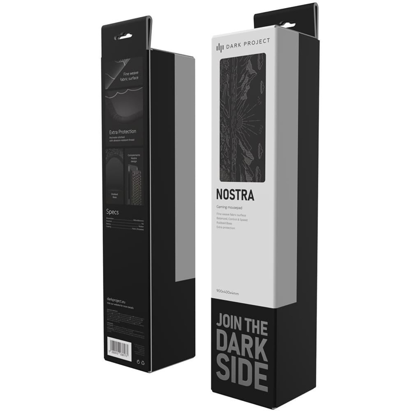 Ігрова поверхня Dark Project Terra Nostra XL Black (DPMP_NOSTRA_BLACK_XL)