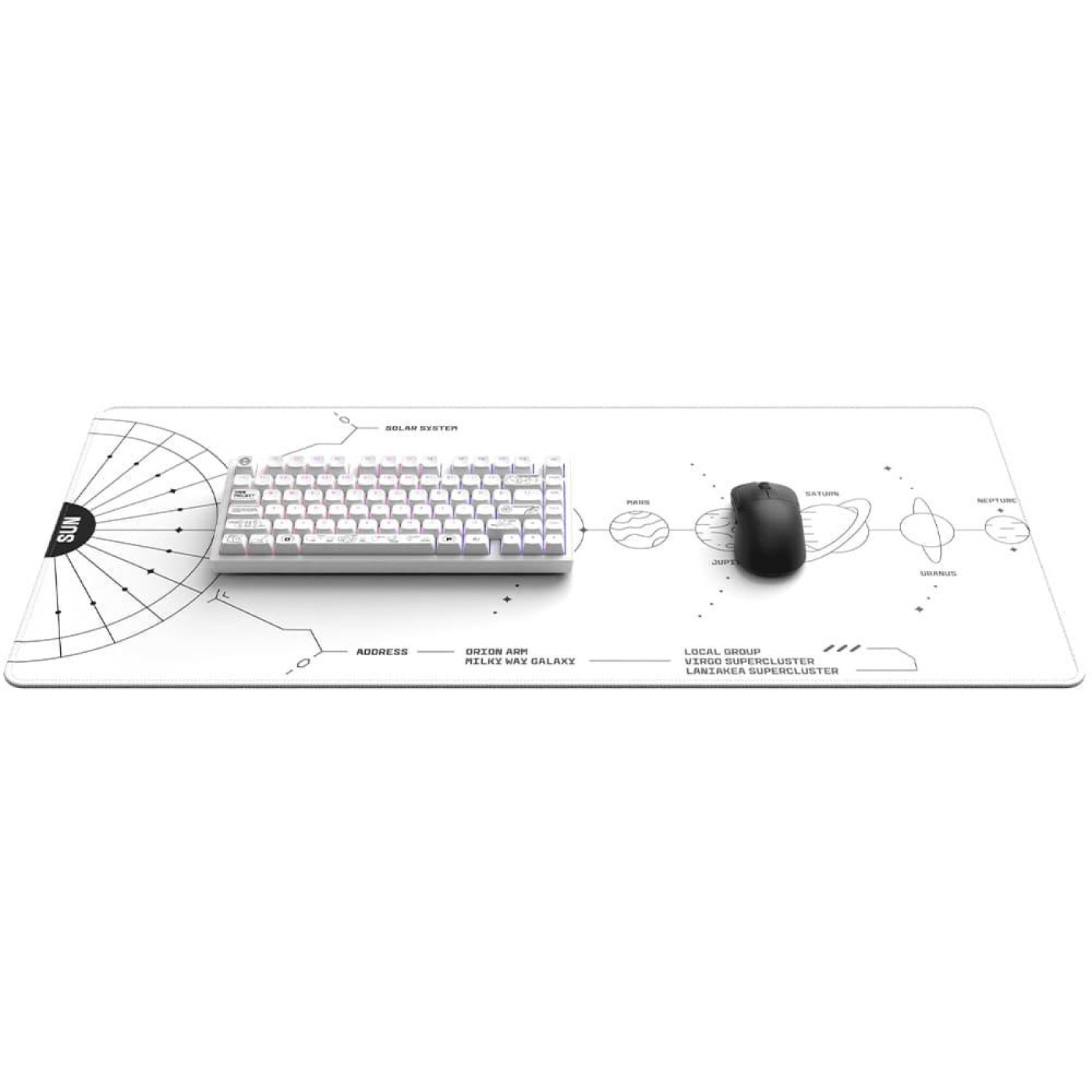 Игровая поверхность Dark Project Terra Nova XL White (DPMP_NOVA_WHITE_XL)