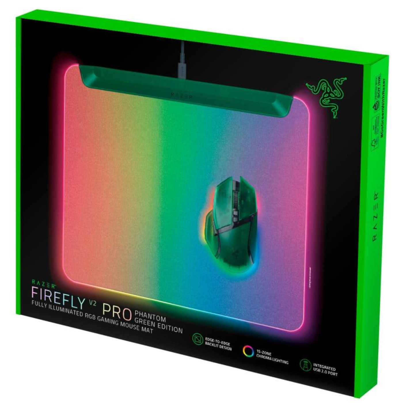 Ігрова поверхня Razer Firefly V2 Pro Phantom Edition (RZ02-04920300-R3M1)