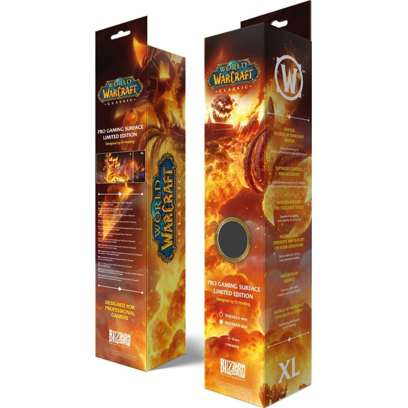 Ігрова поверхня Blizzard World of WarCraft Classic Ragnaros 0 XL (FBLMPWOWRAGNA21XL)