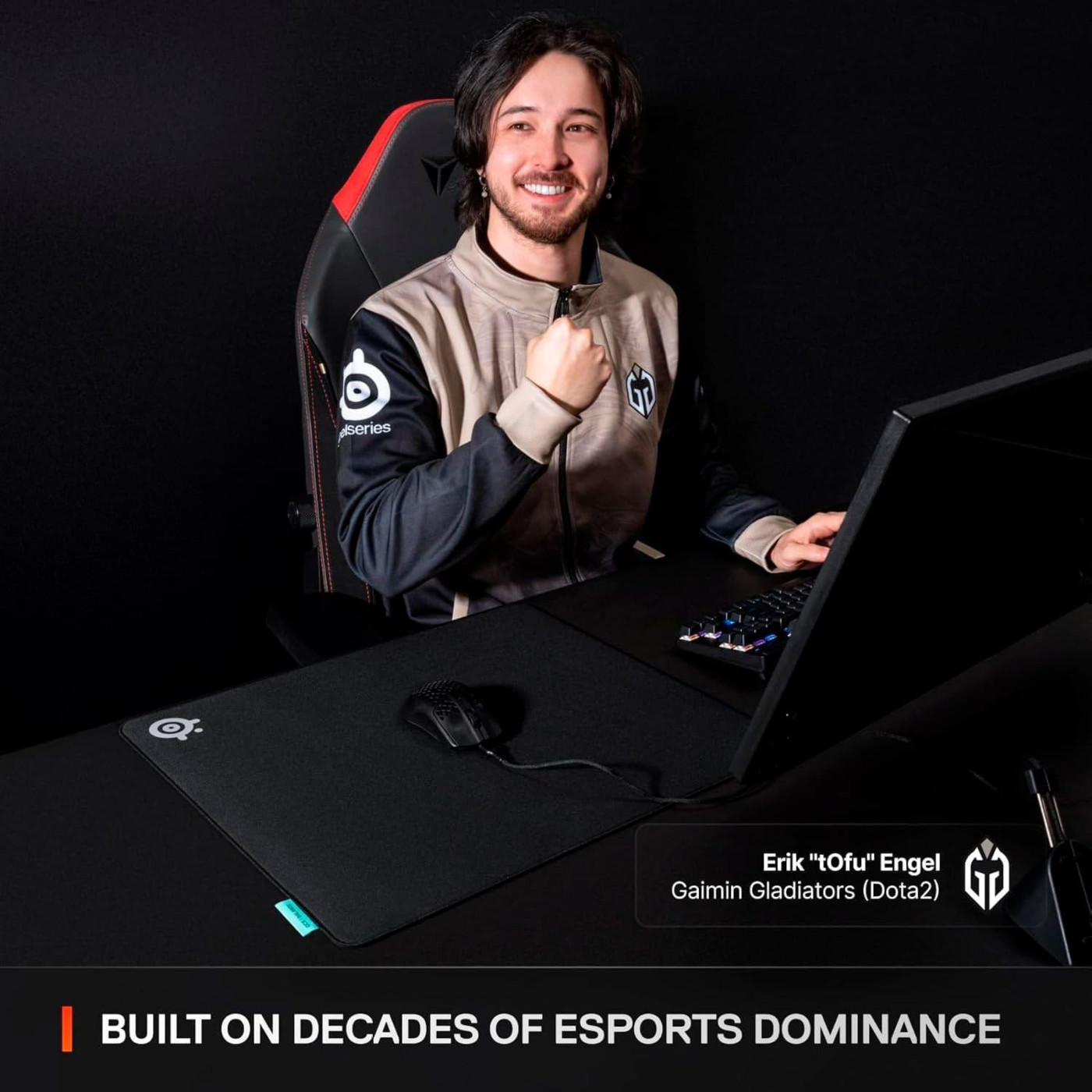 Ігрова поверхня SteelSeries QcK Performance L - Balance 490x420x3.5мм (63432)