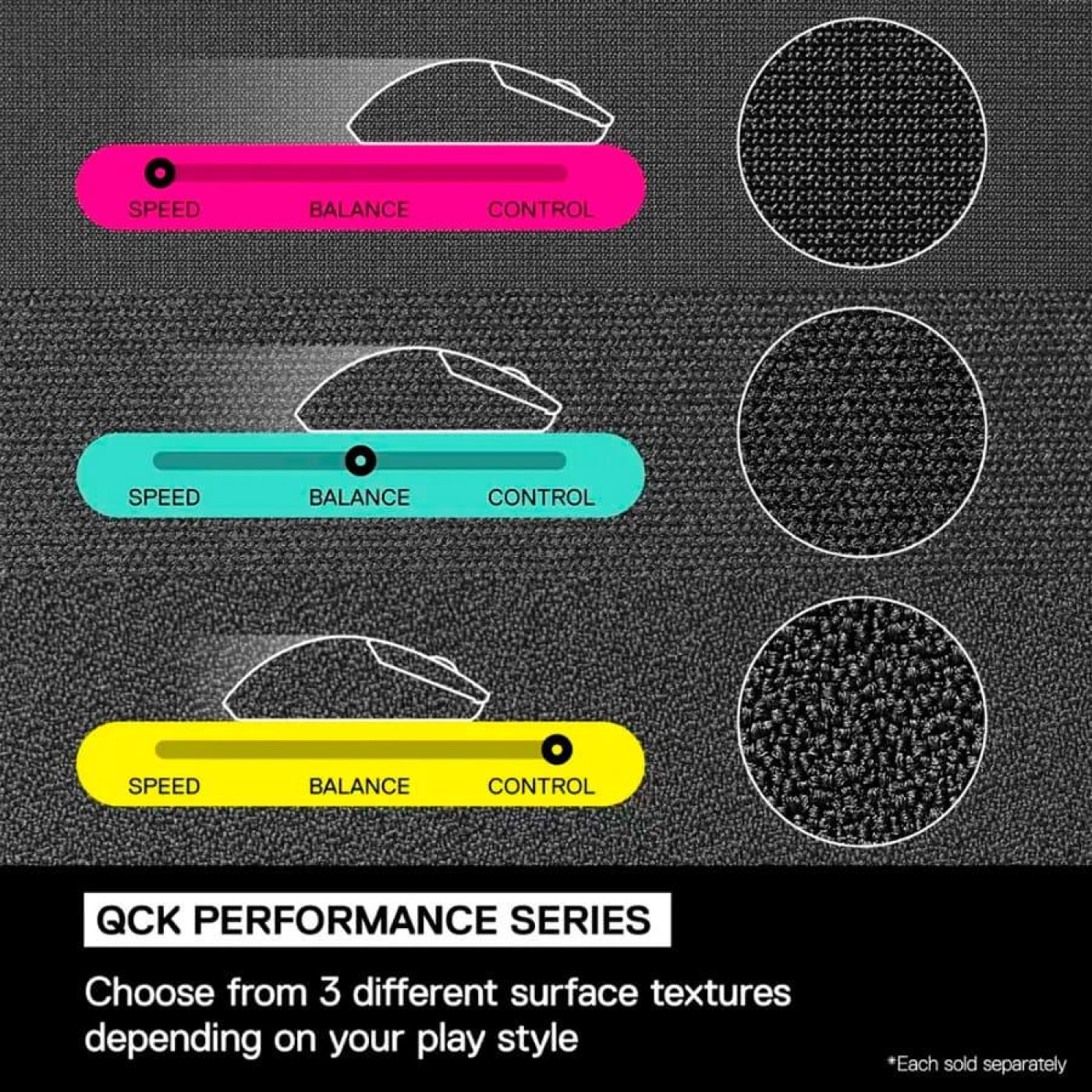 Игровая поверхность SteelSeries QcK Performance XL - Control 900x400x3,5мм (63435)