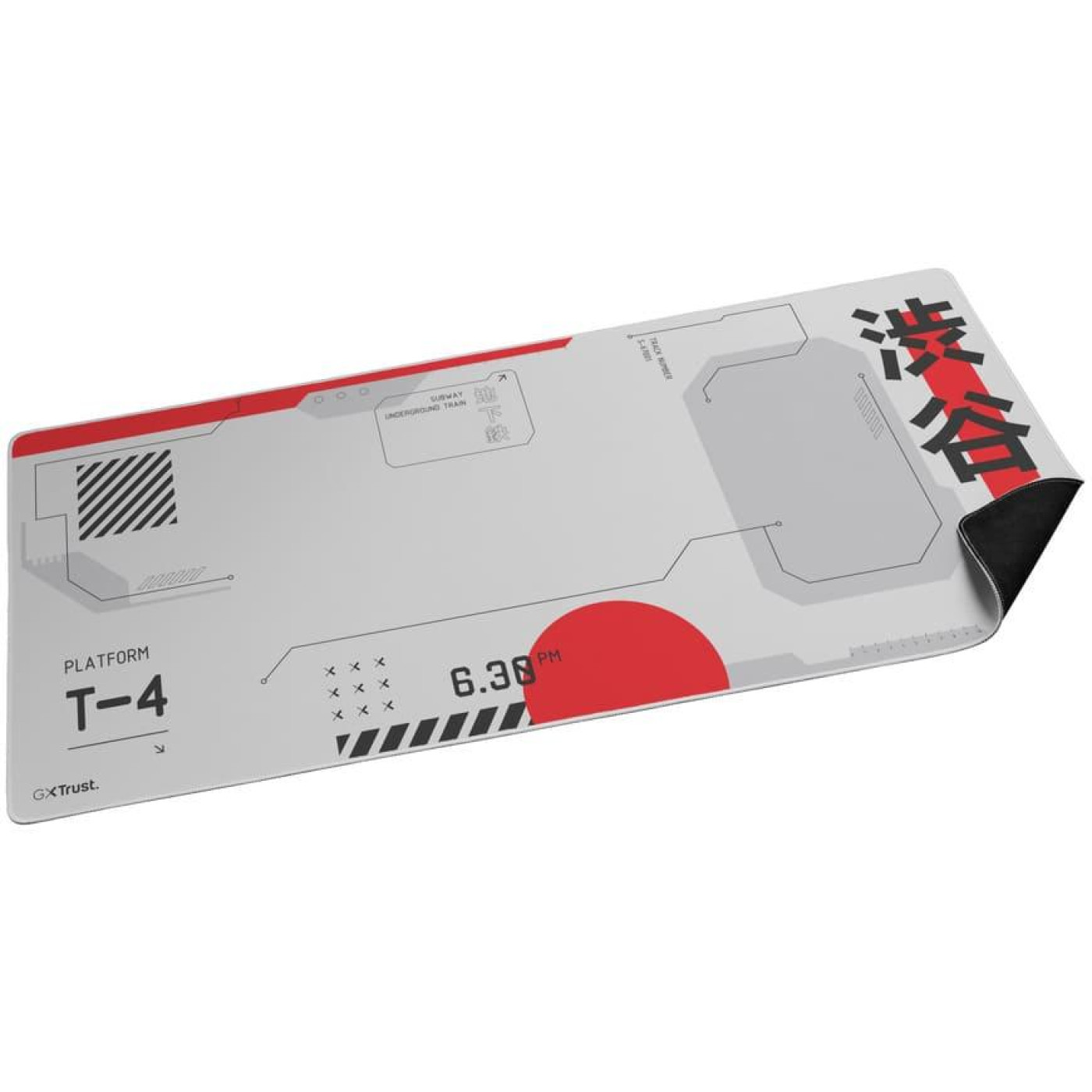 Ігрова поверхня Trust GXT 759 XXL (900x400x3мм) White Red (25717_TRUST)