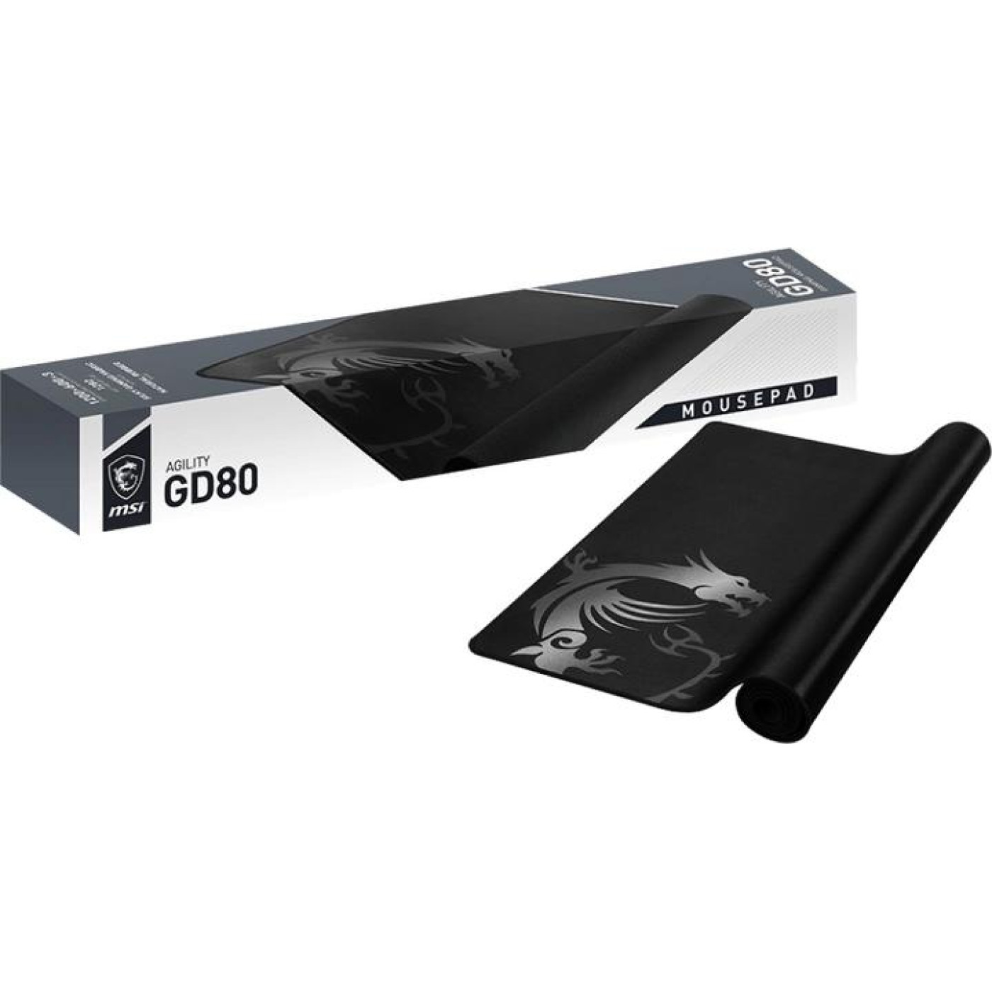 Ігрова поверхня MSI Agility GD80 Black (AGILITY_GD80) U1