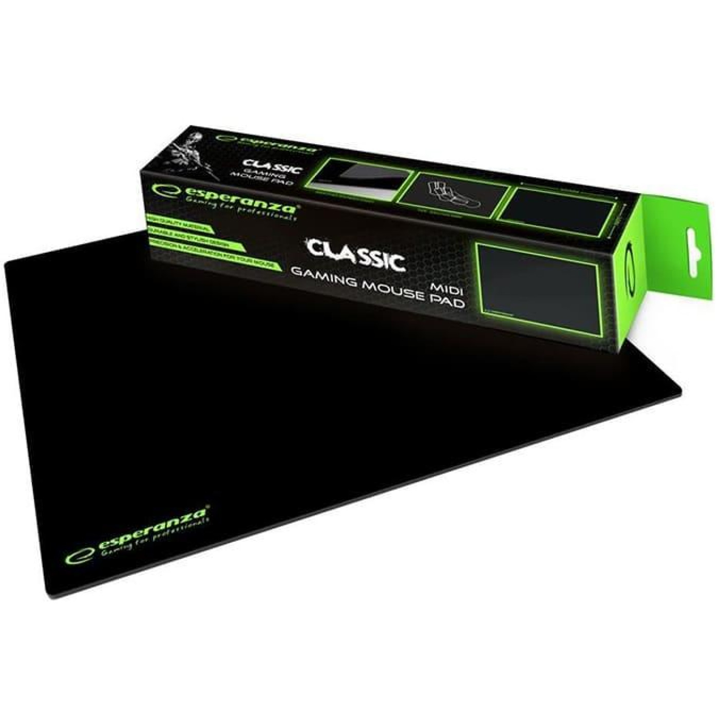 Ігрова поверхня Esperanza Classic M Black (EGP102K)