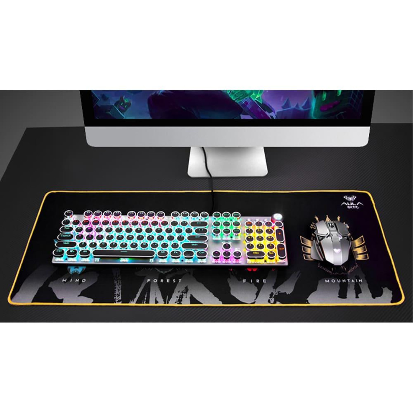 Ігрова поверхня Aula MP-WFFM Mouse Pad (6948391215136)