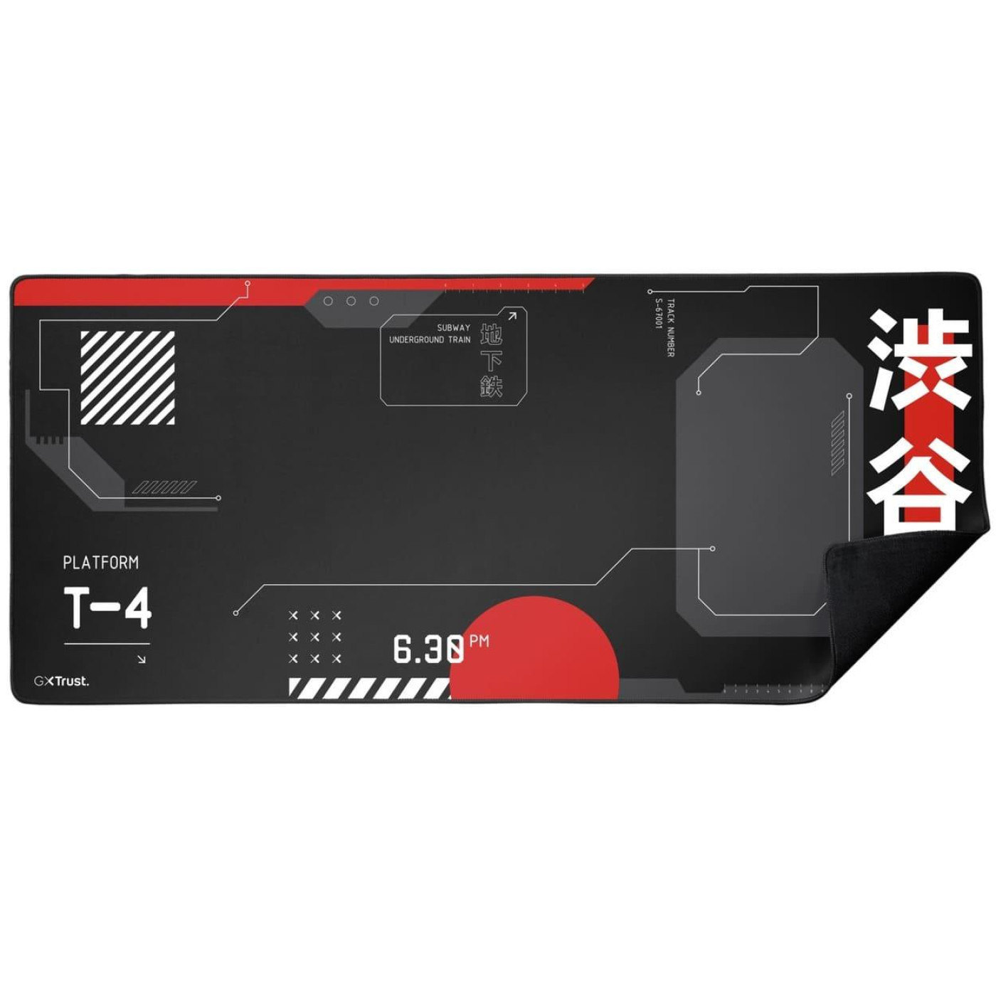 Ігрова поверхня Trust GXT 759 XXL (900x400x3мм) japan black (25716_TRUST)