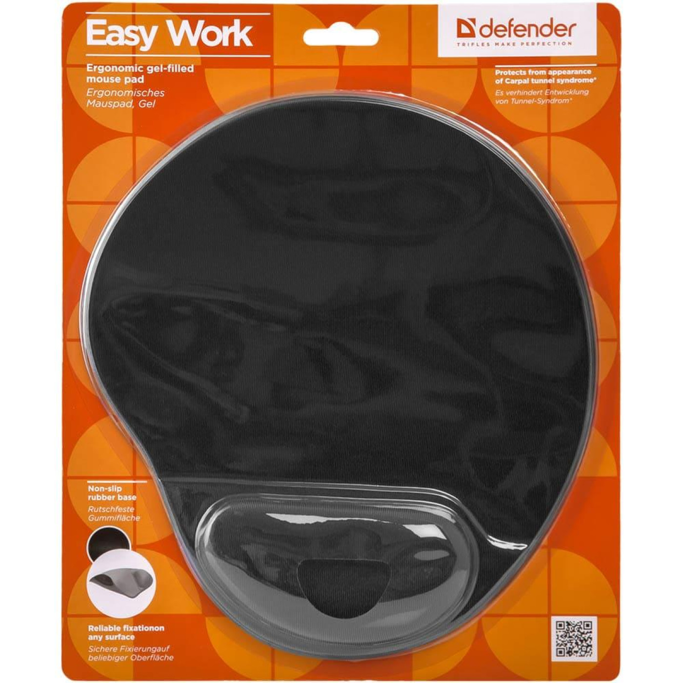 Ігрова поверхня Defender Easy Work Black (50905)