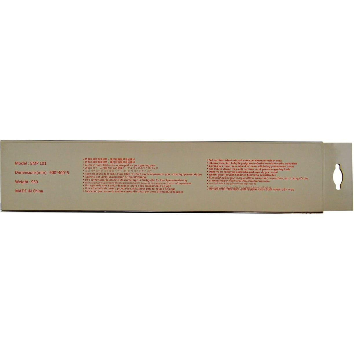 Игровая поверхность MONTECH GMP 101 Red (GMP 101 Red)