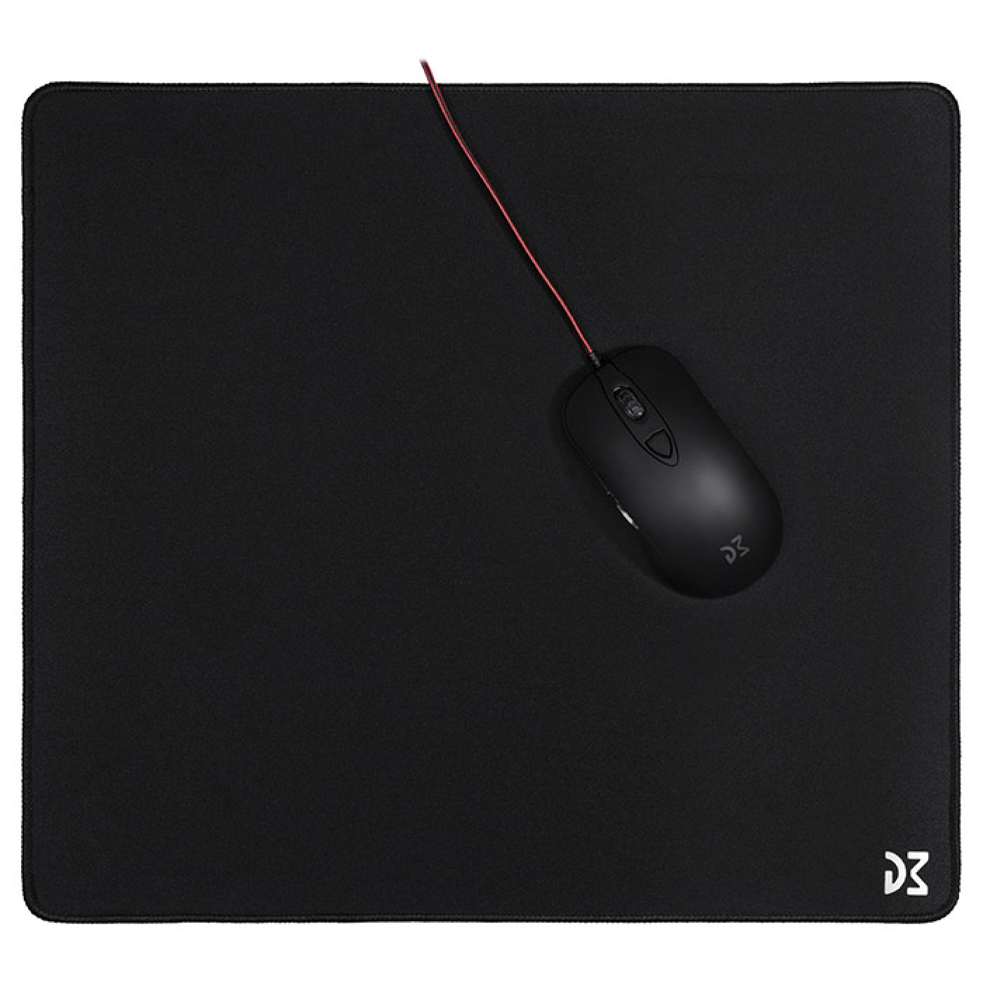 Ігрова поверхня Dream Machines DM Pad L Black 450x400x3 (DM_Pad_L)