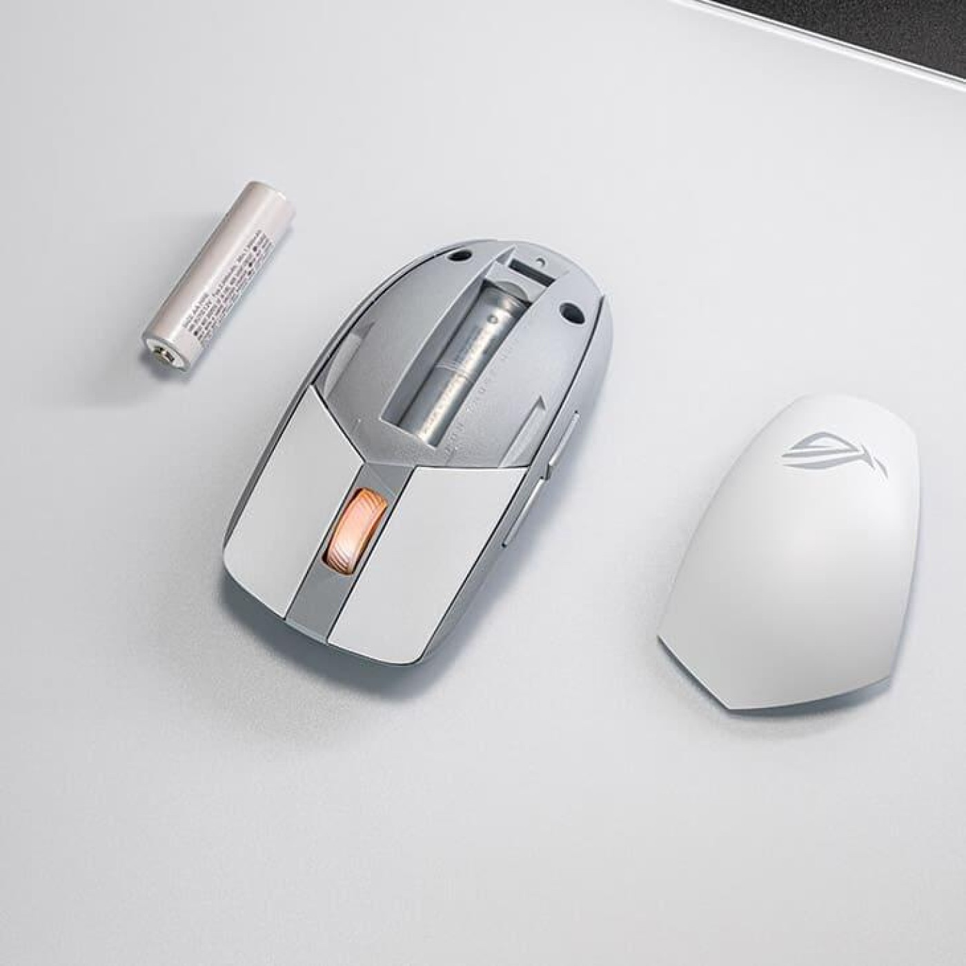 Миша ASUS ROG Strix Impact III Wireless White (90MP03D0-BMUA10)