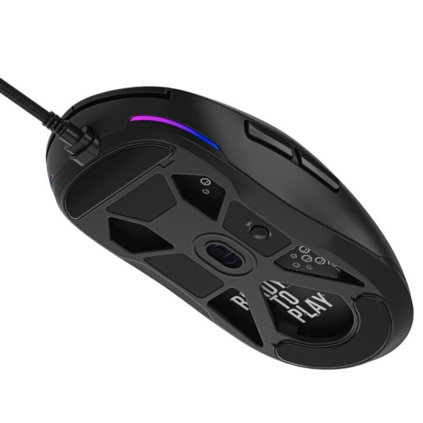 Мышь Lorgar MSA10 Ultralight Wired Gaming Mouse Black (LRG-MSA10-BK)